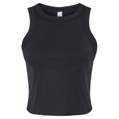 Women's Micro Rib Racer Tank Thumbnail