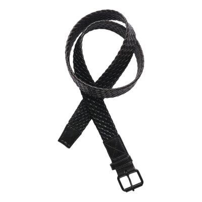 BRAIDED LEATHER BELT Thumbnail