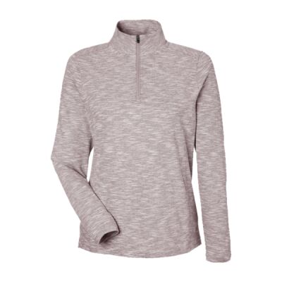 Ladies' Eclipse Jacquard Quarter-Zip Thumbnail