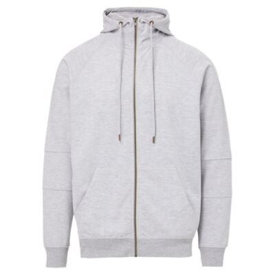 Unisex Ezra French Terry Full-Zip Funnel Hooded Sweatshirt Thumbnail