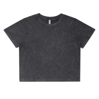 WOS STONE WASH HEAVY CROP Thumbnail