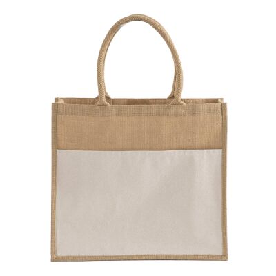 Large Easy-Print Jute Bag Thumbnail