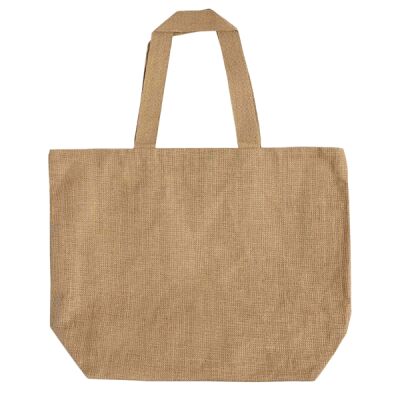 Jumbo Versatile Jute Tote Thumbnail