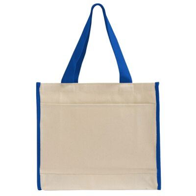 Color-Trim Canvas Tote Thumbnail