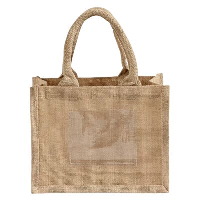 Rustic Wedding Favor Jute Bag Thumbnail