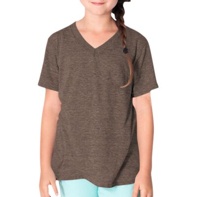 TR156 Toddler Tri-Blend V-Neck T-Shirt Thumbnail