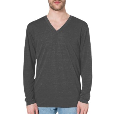 TR476 Tri-Blend L/S V-Neck T-Shirt Thumbnail