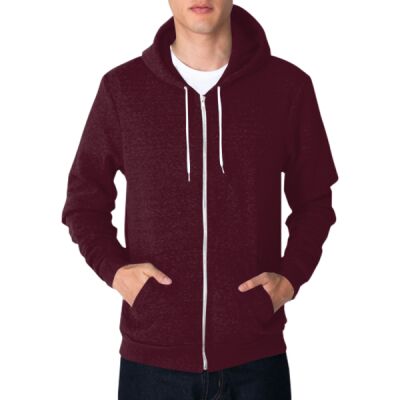 MT497 Salt and Pepper Zip Hoody Thumbnail