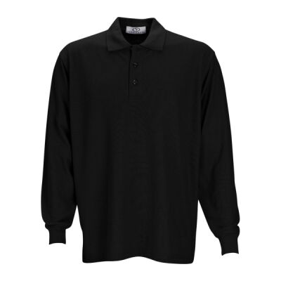Long Sleeve Soft-Blend Pique Polo Thumbnail