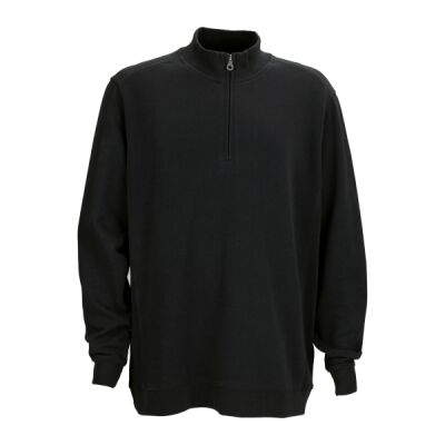Premium Cotton 1/4-Zip Fleece Pullover Thumbnail