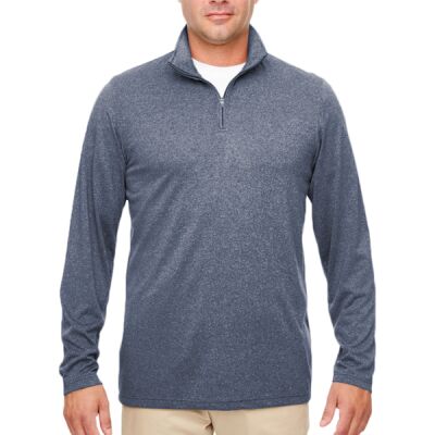 Men's Cool & Dry Heathered Performance Quarter-Zip Thumbnail