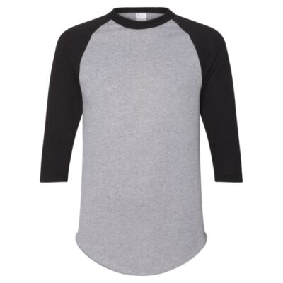 Unisex Three-Quarter Raglan Sleeve Baseball Jersey T-Shirt Thumbnail