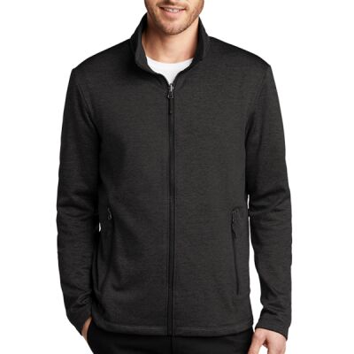 Collective Striated Fleece Jacket Thumbnail