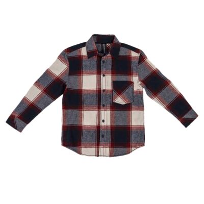 Youth Open Pocket Flannel Shirt Thumbnail