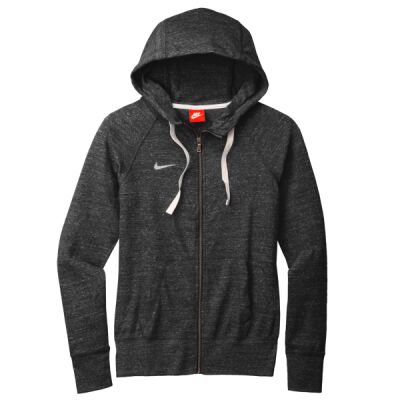 Women's Gym Vintage Full Zip Hoodie Thumbnail