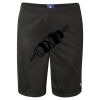 Unisex Polyester Mesh 9" Shorts with Pockets Thumbnail