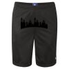 Unisex Polyester Mesh 9" Shorts with Pockets Thumbnail