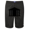 Unisex Polyester Mesh 9" Shorts with Pockets Thumbnail