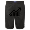 Unisex Polyester Mesh 9" Shorts with Pockets Thumbnail
