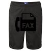 Unisex Polyester Mesh 9" Shorts with Pockets Thumbnail