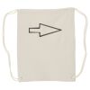 Canvas Drawstring Backpack Thumbnail