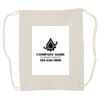 Canvas Drawstring Backpack Thumbnail