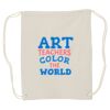 Canvas Drawstring Backpack Thumbnail
