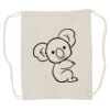 Canvas Drawstring Backpack Thumbnail