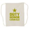 Canvas Drawstring Backpack Thumbnail